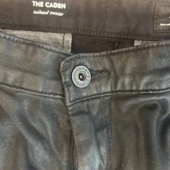 AG Adriano Goldschmied The Caden Slim Chino Pants Black Mid Rise Women’s Size 29 - Picture 4 of 14